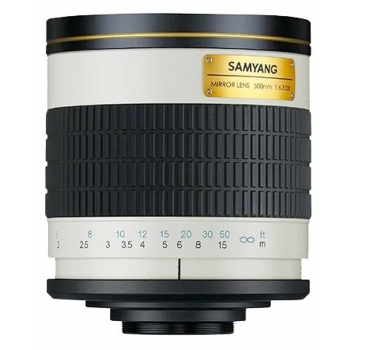 Used: Samyang  Mirror 500m F/6.3 DX Len EF Mount RATING 9/10