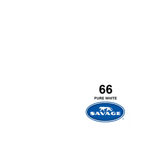 Savage Background Paper 2.72 x 11m - Pure White