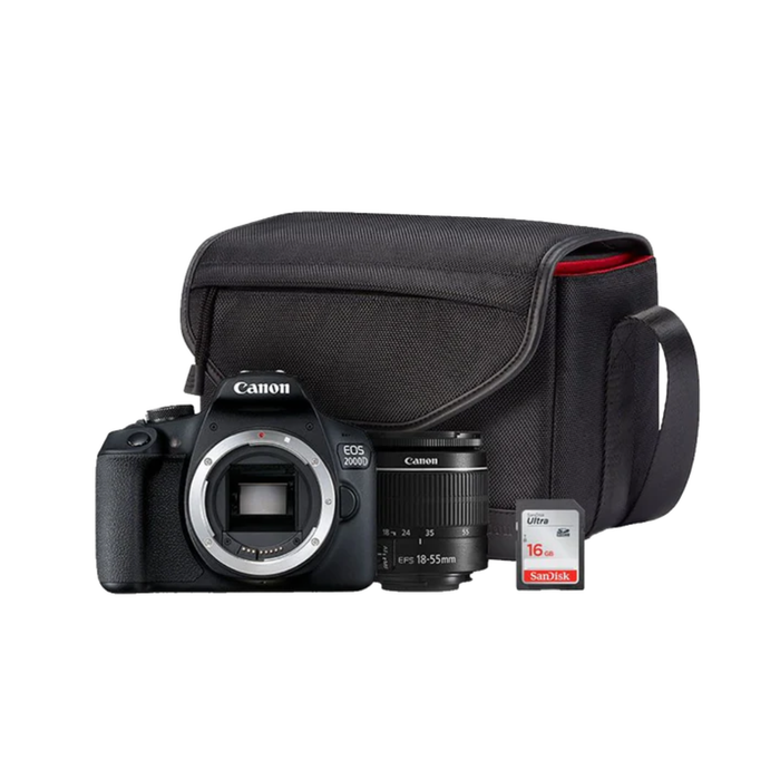 Canon EOS 2000D DSLR Starter Kit