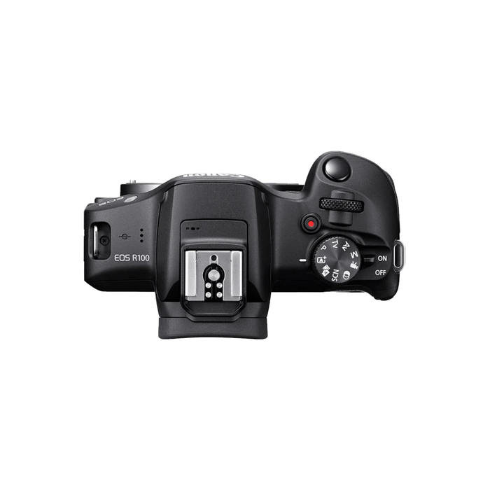 Canon EOS R100 Mirrorless Camera with 18-45mm and 55-210mm Lens Kit