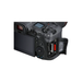 Side angle product shot of Canon EOS R5 Mirrorless Camera Body ssd card slot and body detail