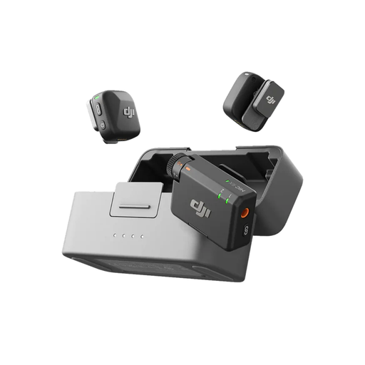 DJI Mic Mini 2-person wireless microphone system for clear audio recording with camera and smartphone for content creators in South Africa