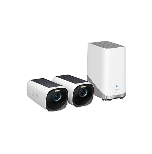 Eufy Security eufyCam 3 4K UHD Wireless Security Camera Kit (2+1-White)