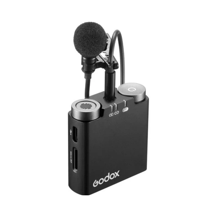 Godox Virso M2 2-Person Wireless Microphone System for Cameras and Smartphones (2.4 GHz)
