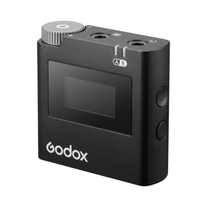 Godox Virso M2 2-Person Wireless Microphone System for Cameras and Smartphones (2.4 GHz)