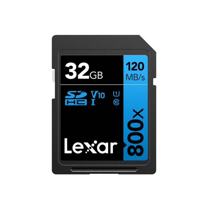 Lexar High-Performance 800x UHS-I SDXC Memory Card (BLUE Series)