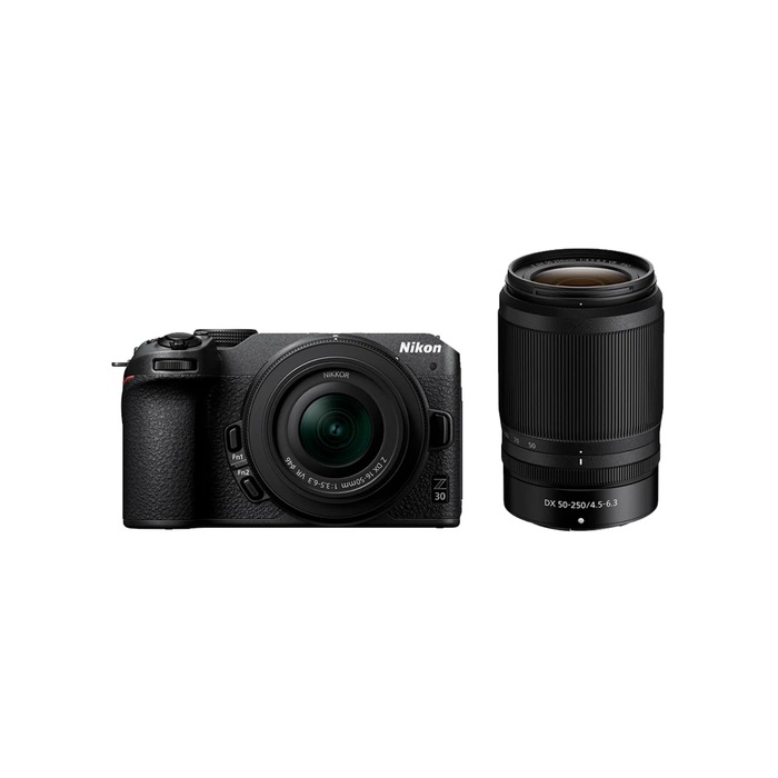 Nikon Z30 Mirrorless Camera with 16-50mm and 50-250mm Lenses