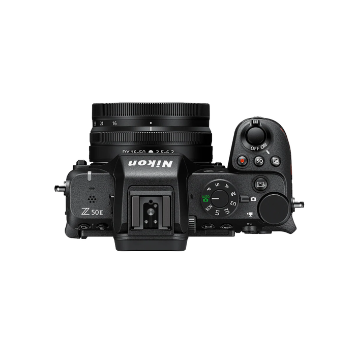 Nikon Z50 II Mirrorless Digital Camera with 16-50mm, 50-250mm Lenses, Bag and Card