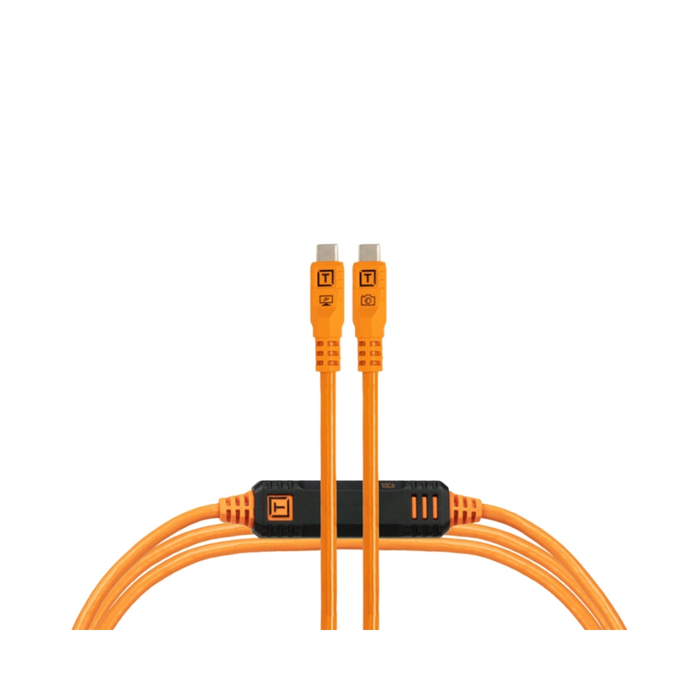 Tether Tools TetherPro Optima 10G 15′ (4.6m) USB-C to USB-C Straight to Straight Cable