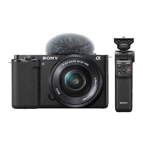Sony ZV-E10 Mirrorless Camera + FREE Grip