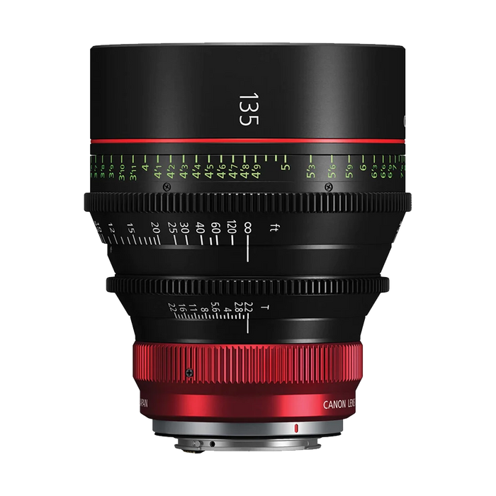 Canon CN-R 135mm T2.2 L F Cinema Prime Lens (Canon RF)