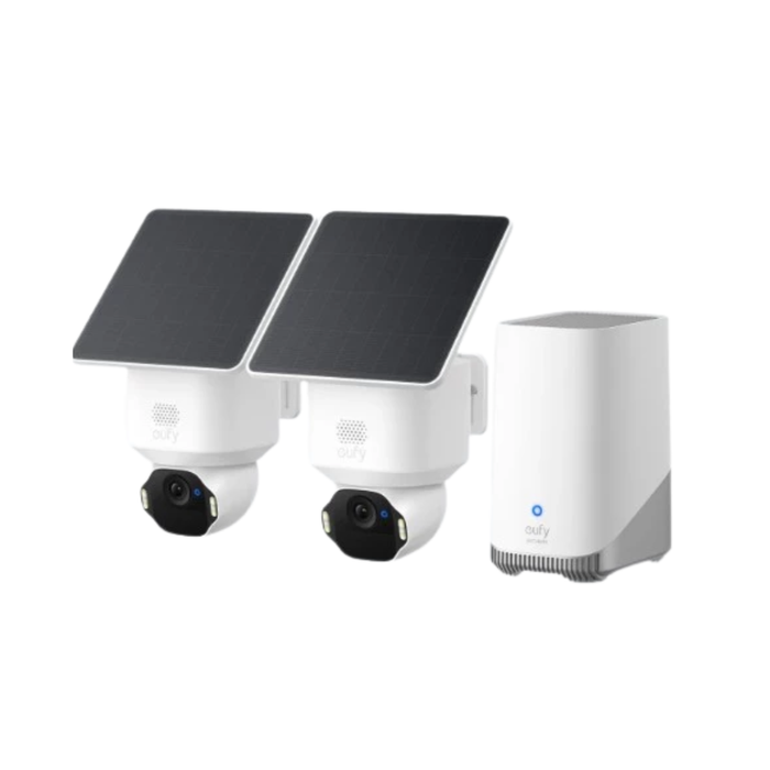 Eufy Security SoloCam E42 2-Cam Kit with HomeBase 3