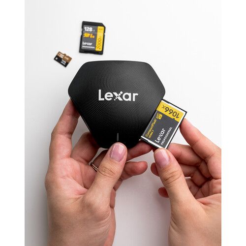 Lexar Professional Multi-Card 3-in-1 USB 3.1 Reader