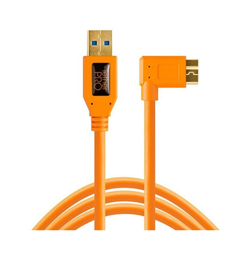 Tether Tools TetherPro USB 3.0 to Micro-B Right Angle Cable (15')