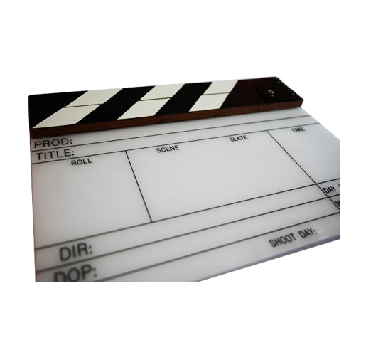 Clapper Board & Sticks (28cm) Africa (BW) (POR)