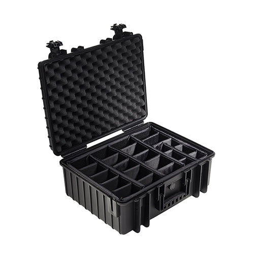 B&W International Type 6000 Outdoor Hard Case with Padded Dividers