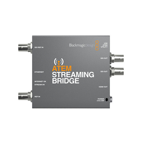 BlackMagic Design ATEM Streaming Bridge for ATEM Mini Pro Streaming Switchers