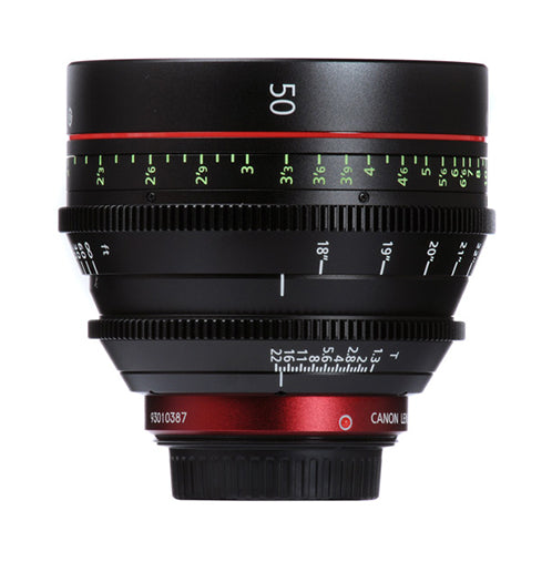 Canon CN-E 50mm T1.3 L F Cine Lens_Durban