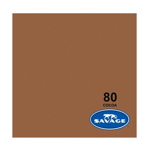 Savage Background Paper 2.72 x 11m - Browns