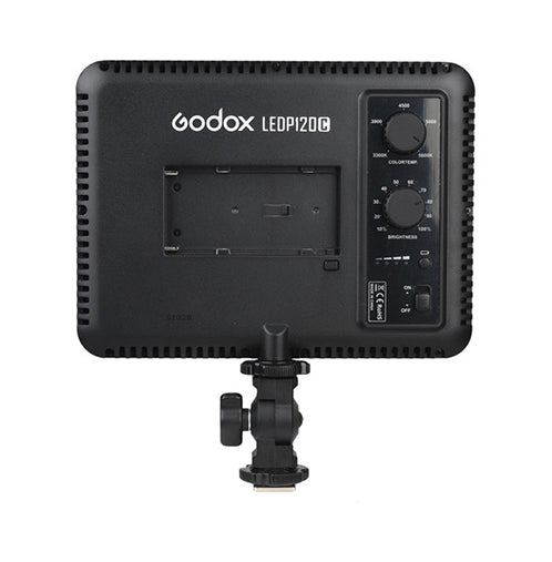 Godox LEDP120C LED Light Panel with L-Series Battery Plate