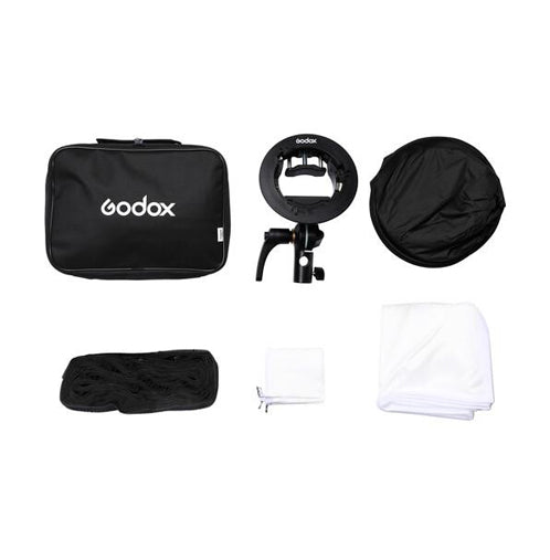 Godox Softbox with S2 Bowens Mount Bracket + Grid & Carrying Bag Kit