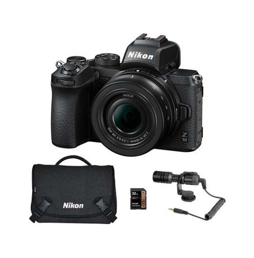 Nikon Z 50 Mirrorless Digital Camera with 16-50mm Lens