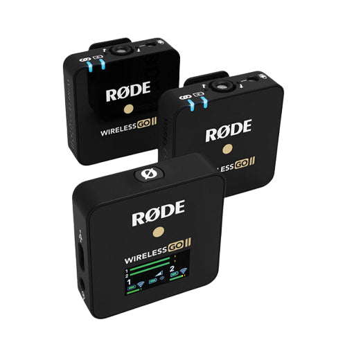 Rode Wireless GO II Digital Wireless Microphone System/Recorder