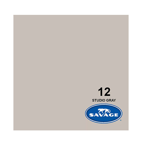 Savage Background Paper 2.72 x 11m - Grays