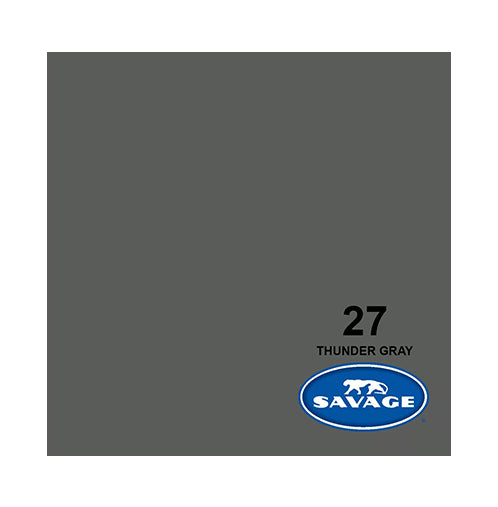 Savage Background Paper 2.72 x 11m - Grays